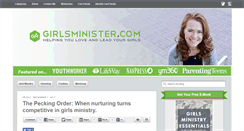 Desktop Screenshot of girlsminister.com